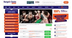Desktop Screenshot of bargainseatsonline.com